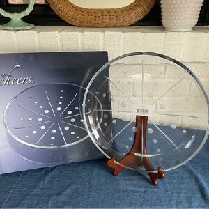 Mikasa 13” Cheers Platter NWT